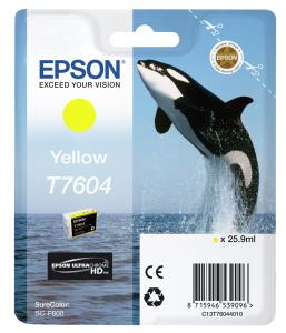 Ink Cartridge - T7604 25.9ml - Yellow pages 25,9ml