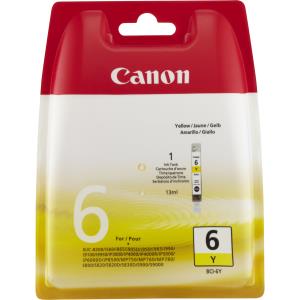 Ink Cartridge - Bci-6y - Standard Capacity 13ml - 210 Pages - Yellow 280pages 15ml