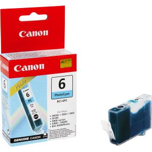 Ink Cartridge - Bci-6c - Standard Capacity 13ml - 280 Pages - Phot Cyan photo cyan 280pages 15ml