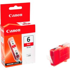 Ink Cartridge - Bci-6r - Standard Capacity 13ml - 390 Pages - Red 280pages 15ml