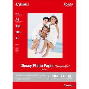 Photo Paper Glossy Gp-501 A4 100sh A4 (210x297mm) 100sheet white GP501