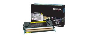 Toner Cartridge - High Yield Return Programme - 10k Pages - Yellow For X748 return 10.000pages