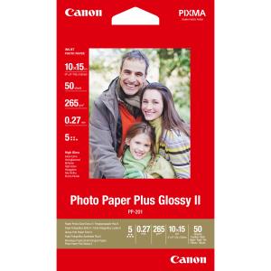 Photo Paper Plus Glossy Pp-201 4x6 50sh sheet white PP201 260gr glossy