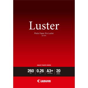 Luster Paper Lu-101 A3+ 20 Sheets A3+ (330x483mm) 20sheet white LU101