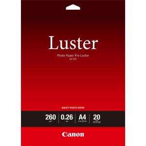 Luster Paper Lu-101 A4 20 Sheets                                                                     A4 (210x297mm) 20sheet white LU101 260gr