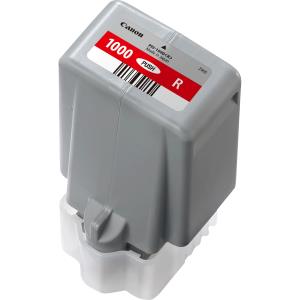 Ink Cartridge - Pfi-1000 - Standard Capacity 80ml - 3.17k Pages - Red pages 80ml