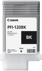 Ink Cartridge - Pfi-120 - Standard Capacity 130ml - Black 130ml