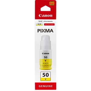Ink Cartridge - Gi 50 Yellow For Pixma G5050/ G6050/ Gm2050 7700pages 70ml