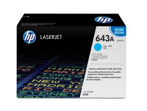 Toner Cartridge - No 643A - 10k Pages - Cyan pages