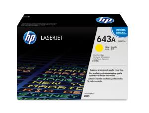 Toner Cartridge - No 643A - 10k Pages - Yellow 10.000pages