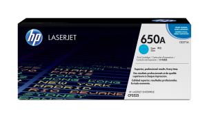 Toner Cartridge - No 650A - 15k Pages - Cyan pages