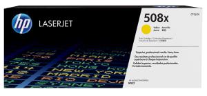 Toner Cartridge - No 508X - 9.5k Pages - Yellow HC 9500pages