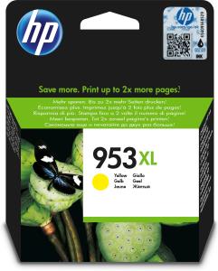 Ink Cartridge - No 953XL - 1.6k Pages - Yellow HC 1450pages 20ml