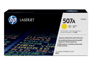 Toner Cartridge - No 507A - 6K Pages - Yellow 6000pages