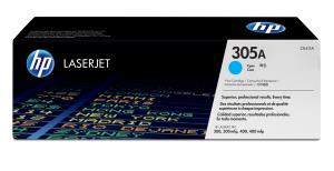 Toner Cartridge - No 305A - 2.6K Pages - Cyan 2600pages