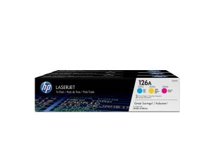Toner Cartridge - No 126A - Cyan/Magenta/Yellow - 3 Pack pages
