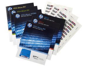 HPE LTO-7 Ultrium RW Bar Code Label Pack                                                             Q2014A LTO+Cleaning