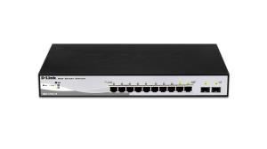 Switch Dgs-1210 10-port L2 Smart Managed Stackable Standalone 8xRJ45 2xSFP managed