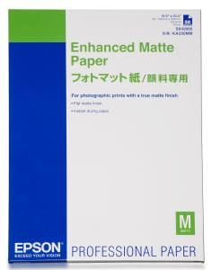 Enhanced Matte Paper A2 50sheets (c13s042095)                                                        sheet white 192gr matt