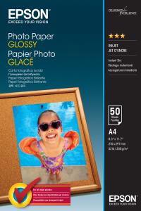 Photo Paper Glossy A4 50 Sheets                                                                      A4 (210x297mm) 50sheet white 200gr