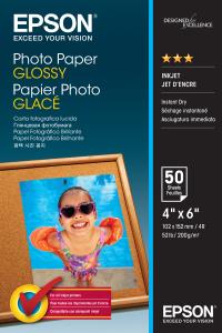 Photo Paper Glossy 10x15cm 50 Sheet                                                                  sheet white 200gr glossy