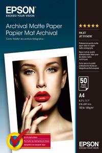Archival Paper Matte A4 For 2000p                                                                    A4 (210x297mm) 50sheet white 192gr matt