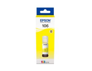 106 Ecotank Ink Bottle 1 X 70ml Yellow  yellow 5000pages 70ml