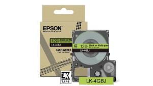 Tape Cartridge - Lk-4gbj - 12mm - Matte Green / Black LK4GBJ tape matte 8m