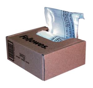 Powershred Waste Bags For Personal Shredders - 100pk 36052 204x172x88mm