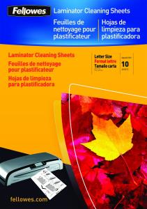 Cleaning And Carrier Sheet 10pk                                                                      5320604 for Laminator
