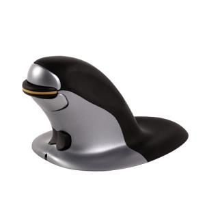 Penguin Ambidextrous Vertical Mouse - Medium Wireless medium vertical black