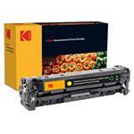 Remanufactured toner cartridge - Hp Ljpro300 - 2600 pages - Yellow cartridge yellow rebuilt 2600pages