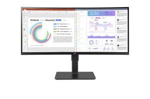 Curved USB-c Monitor - 34bq77qb-b - 34in - 3440 X 1440 (ultra Wide Qhd) - IPS 21:9 3440x1440dpi RJ45 HDMI USB-C curved IPS