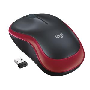 Wireless Mouse M185 Red                                                                              910-002240 3buttons 1000dpi 2.4GHZ