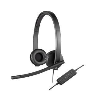 H570e - USB - Headset Stereo 981-000575 wired black on-ear