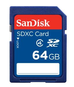 SanDisk Sdxc Card Class4 64GB SDSDB-064G-B35 4MB/s class 4