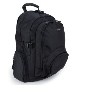 Classc - 15.4in - Notebook Backpack - Black Nylon notebook bag 15,6 black