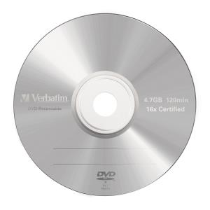 DVD-r Media 4.7GB 16x Matt Silver 5-pk With Branded Jewel Case                                       43519 jewel case matt silver