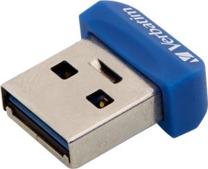 Store 'n' Stay Nano - 16GB USB Stick - USB 3.0 - Blue 98709 USB 3.0 blue