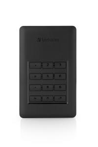 Store 'n' Go Secure Portable HDD With Keypad Access 2TB 53403 USB 3.1 extern black