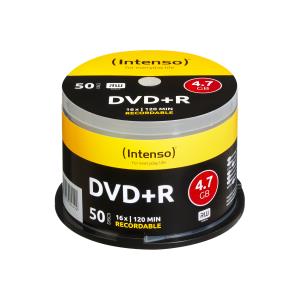 DVD+r 4.7GB 16x 50-pk                                                                                4111155 Cake Box