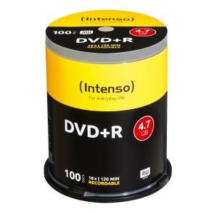 DVD+r 4.7GB 16x 100-pk                                                                               4111156 Cake Box