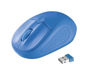 Primo Wireless Mouse - Blue                                                                          20786 wireless ambidextrous RFID-Chip