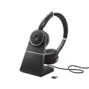 Headset Evolve 75 Se Ms - Stereo - USB / Bluetooth - With Stand 7599-842-199 wireless BT On-Ear NC ANC