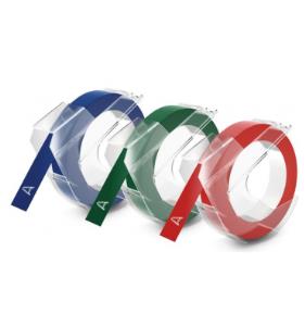 Tape 9mm X 3m Red (s0847750) red-blue-black 3m