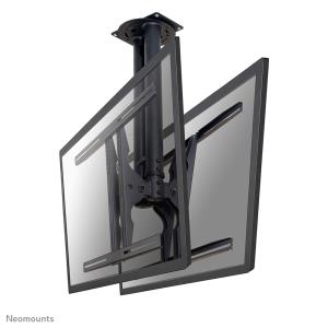 LCD Monitor & Tv Ceiling Mount (plasma-c100d) 100kg dual 37-75 black