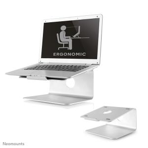 Laptop Desk Stand (ergonomic 360 Degrees Rotatable) Silver 5kg silver