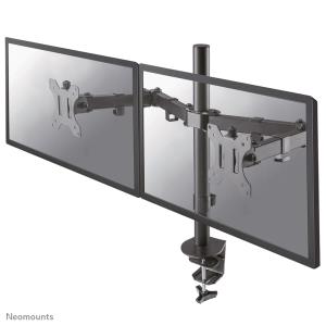 Flatscreen Desk Mount 10-32in Black (fpma-d550dblack) 16kg dual 10-32 black
