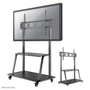 Mobile Flat Screen Floor Stand Trolley (ns-m4000black) mobile floor stand 100kg portable black