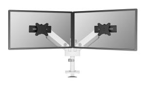 Neomounts DS65S-950WH2 Full Motion Desk Monitor Arm For 24-34" Screens - White dual 24-34 white